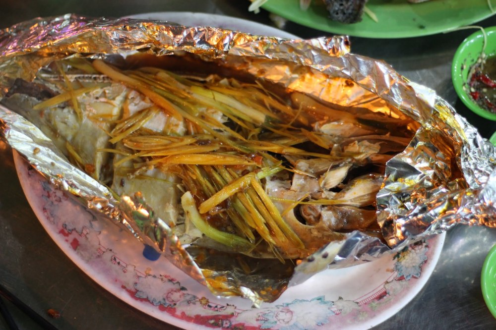 poisson à la citronnelle