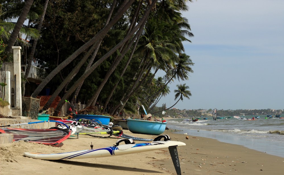 Véli planchistes à Mui Né